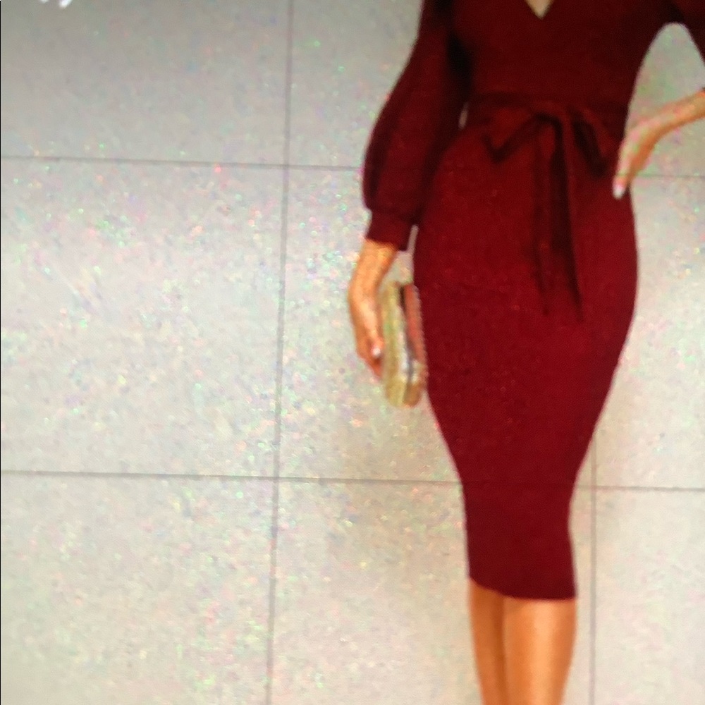 SHEIN Size M Color Burgundy